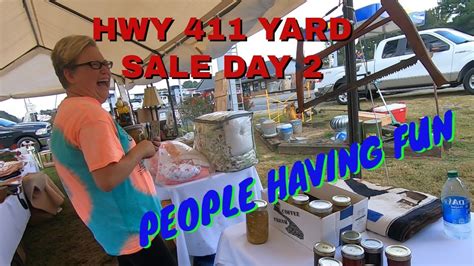 Highway 41 Yard Sale Where Highway 41 from Indiana State line to Tennessee State line When June 24 and 25, 2022 Treasures abound for two full days along highway 41 Make plans now to travel from north or south along highway 41 to visit hundreds of booths selling anything that you can imagine. . Highway 411 yard sale 2022